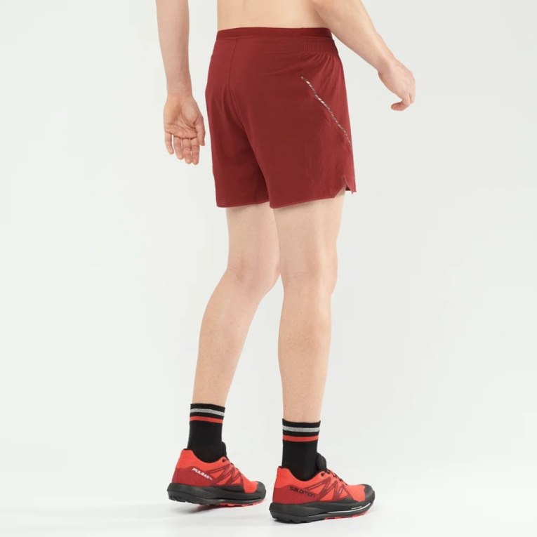 Bermudas Salomon Sense Aero 5'' Hombre Rojos | MX CIOR459